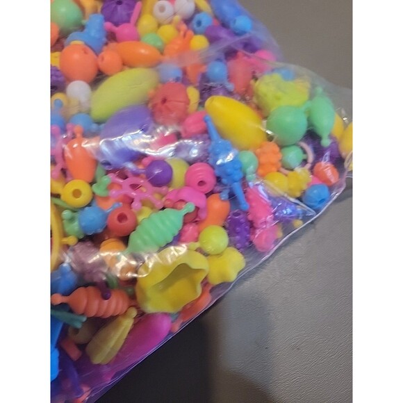 Huge Lot Pop Beads Snap Plastic Jewelry Making for Kids - Picture 7 of 14